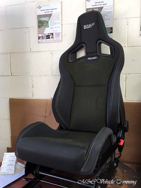 Renault Sport Recaro seat